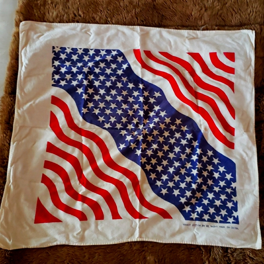 The American Flag handkerchief/bandana